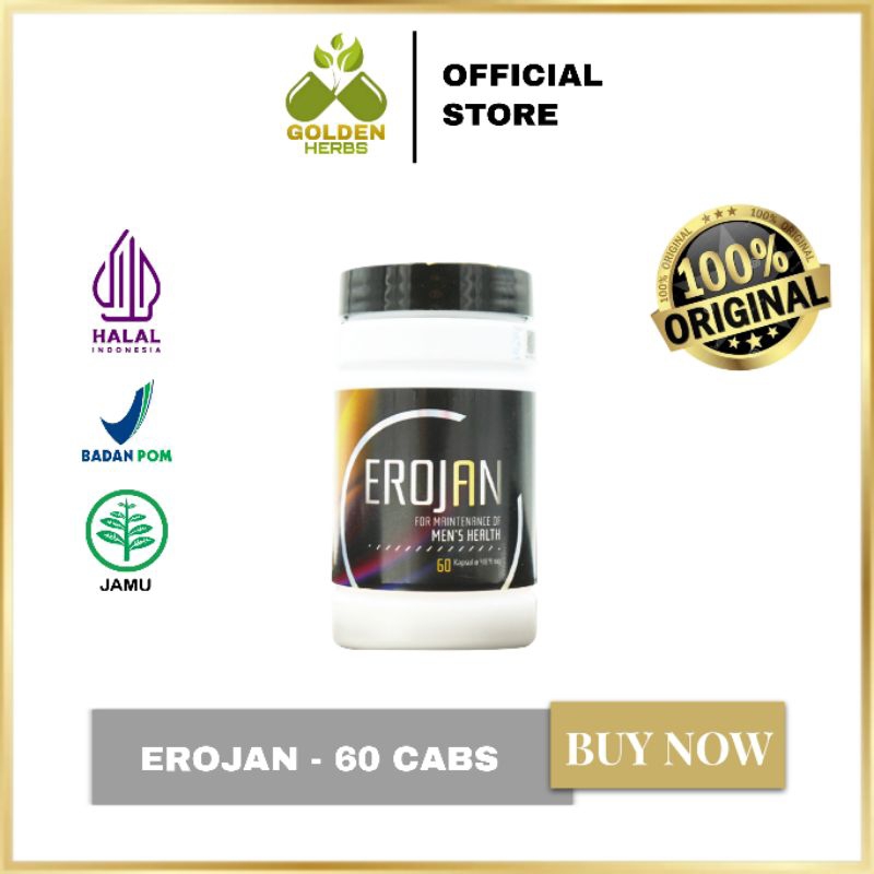 Erojan Asli Original Suplemen Stamina Pria