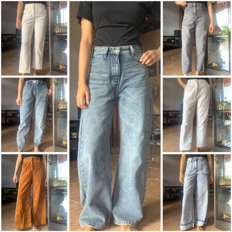 Preloved Celana Jeans Corduroy Wanita