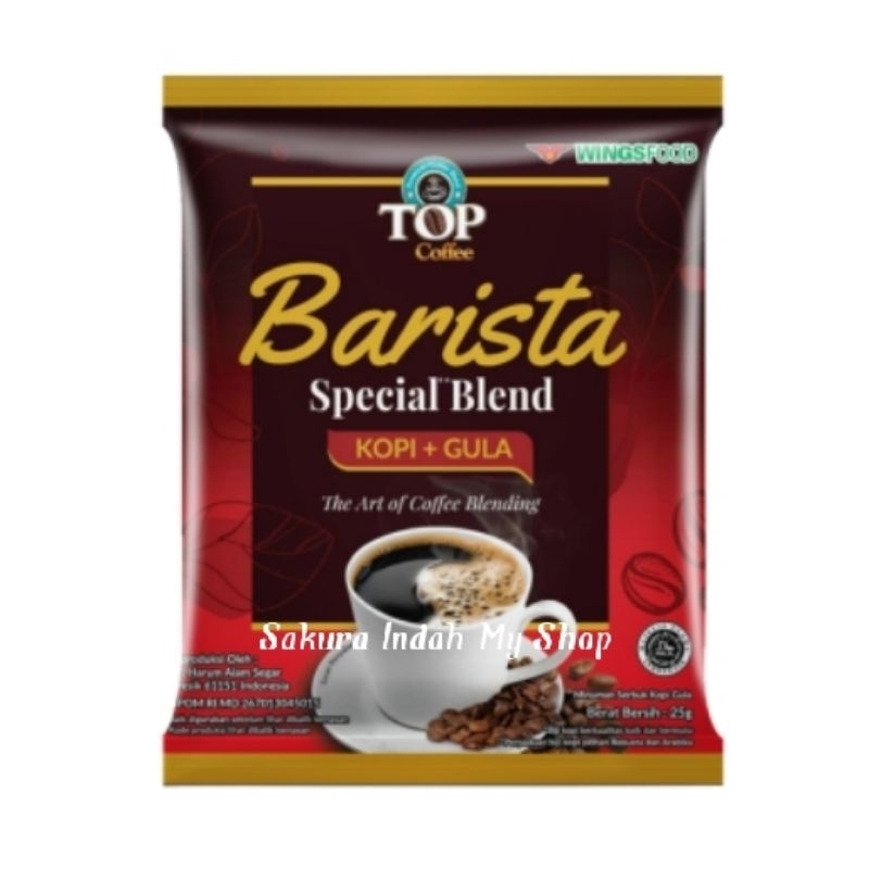 

KOPI TOP Barista Special Blend 25gr ( 1 renceng dapat 15 sachet )