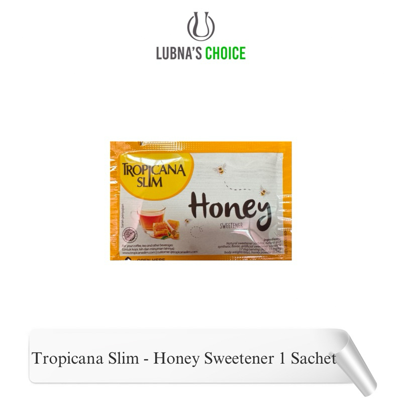 

Tropicana Slim Sweetener Honey 1 Sachet