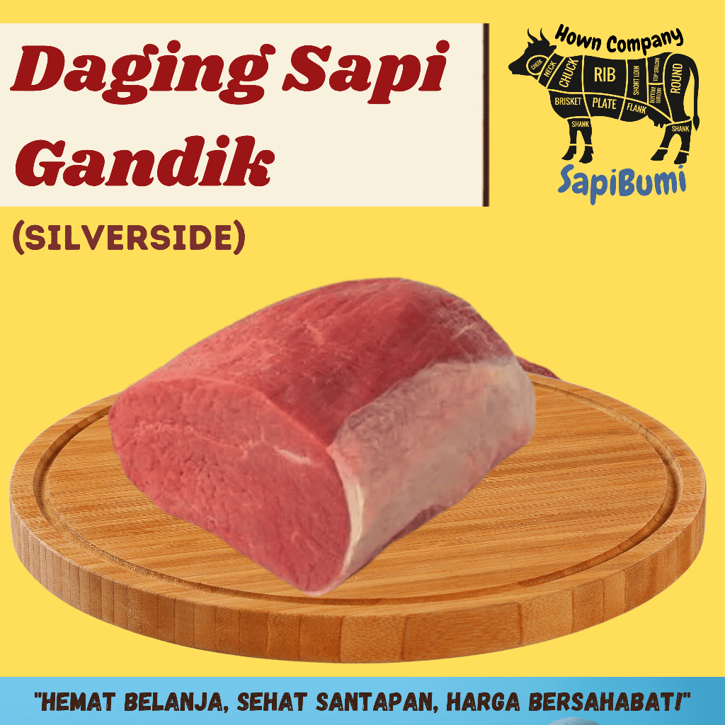 

Daging Gandik Sapi Lokal Segar
