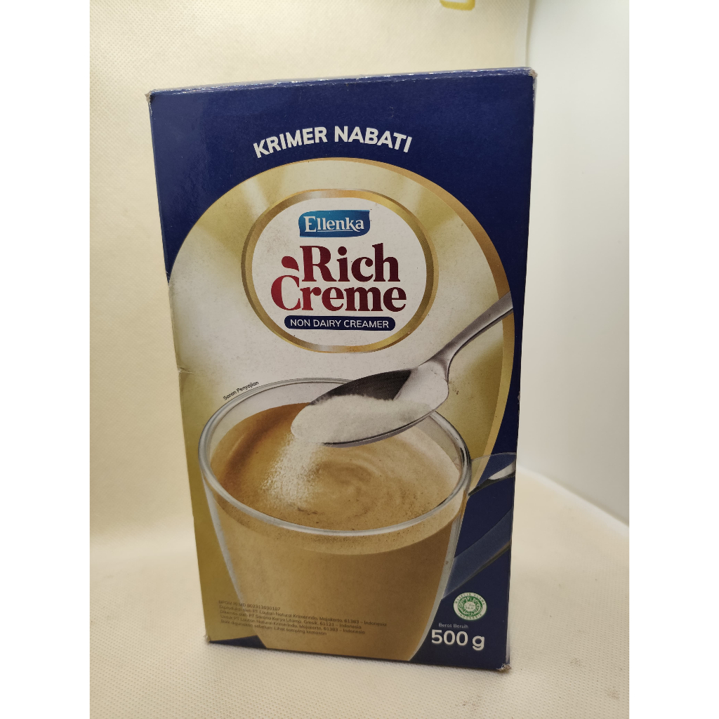 

RICH CREME ELLENKA NON DAIRY CREAMER 500 GR