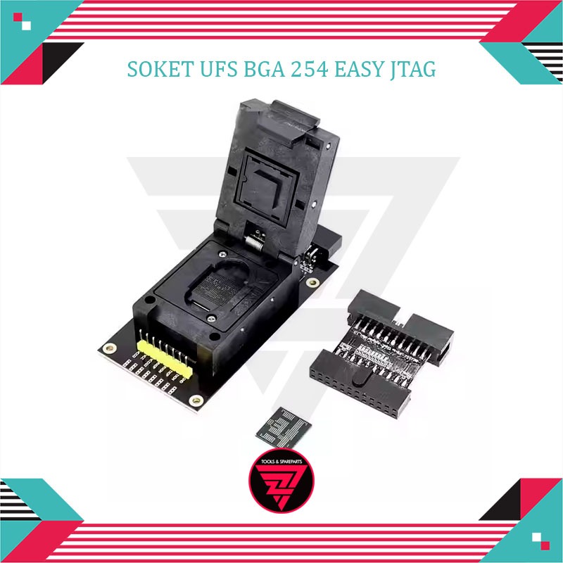 Socket UFS BGA 153 Easy Jtag / Socket UFS BGA 254 Easy Jtag / Soket UFS BGA 153 Easy Jtag / 254 Easy