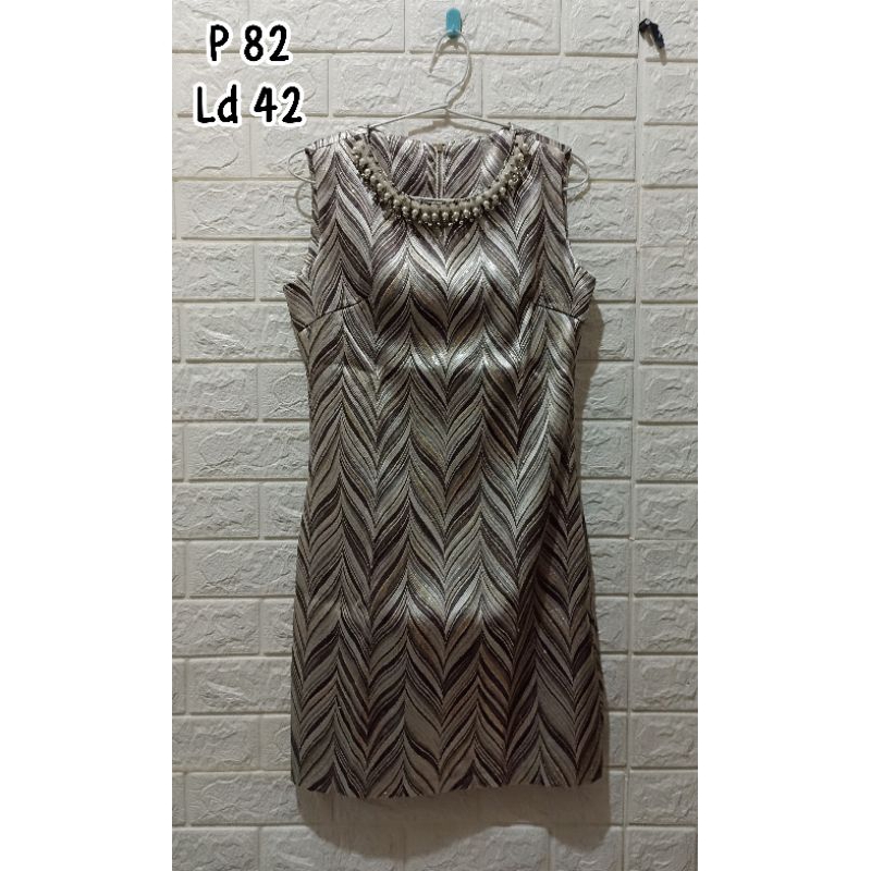 NEW - mini dress pesta wanita you can see tanpa lengan pakaian formal party abstrak manik-manik prrm