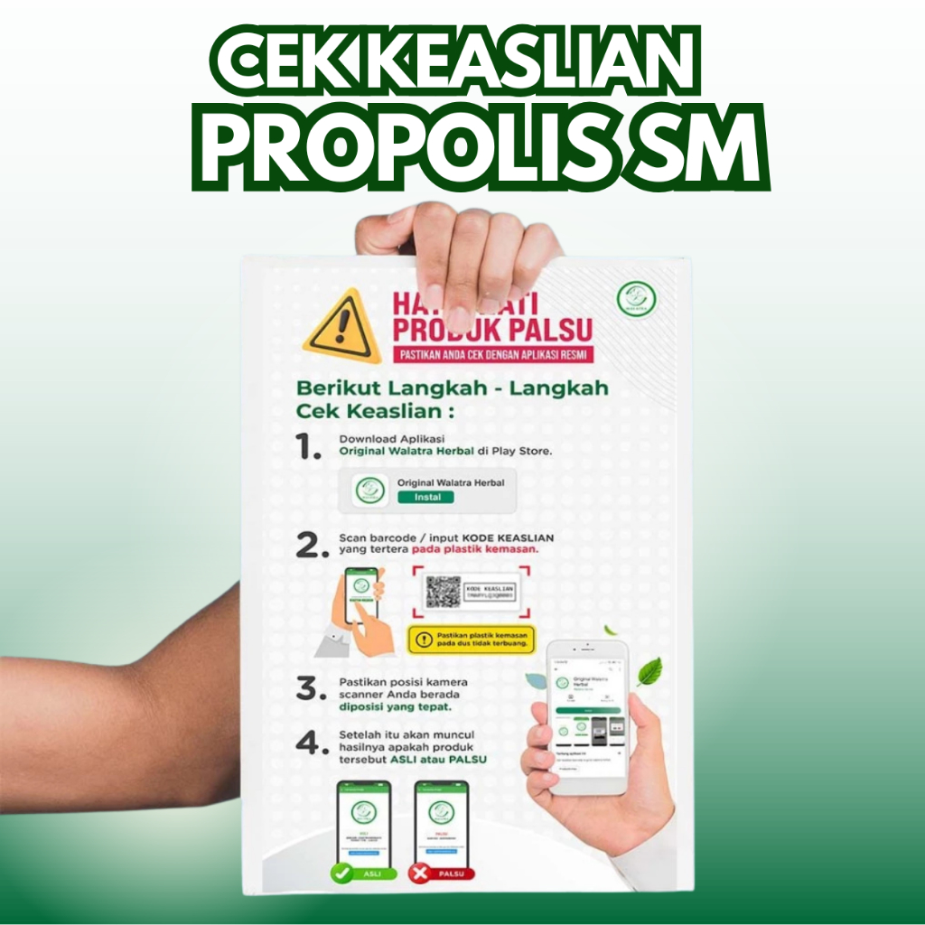 

Propolis SM ASLI + Cek Keaslian + Dus Packing Tambahan