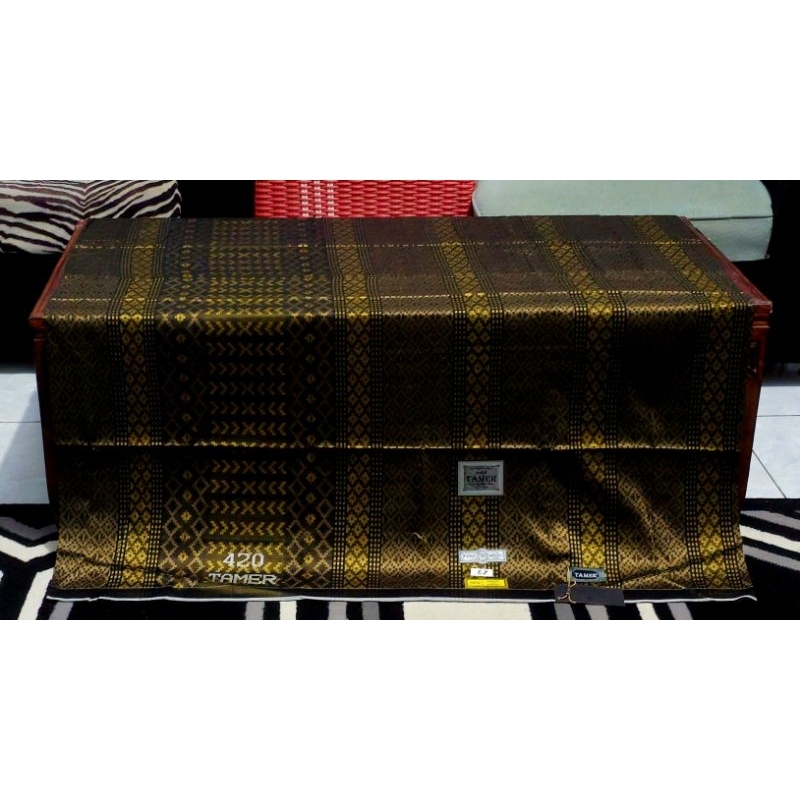 SARUNG TENUN SUTRA TAMER  420 ISTIMEWA FULL SUTRA DOBLE