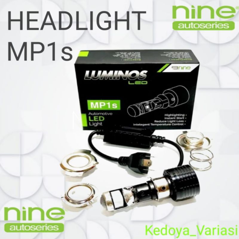 LAMPU UTAMA LED LUMINOS MP1s Original motor mobil