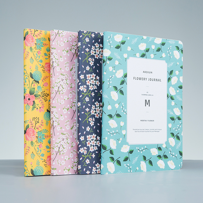 

ARDIUM Flowery Journal Monthly / Buku Jurnal Premium Original