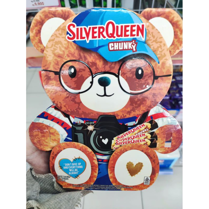 

SilverQueen Chunky Bear Chocolate