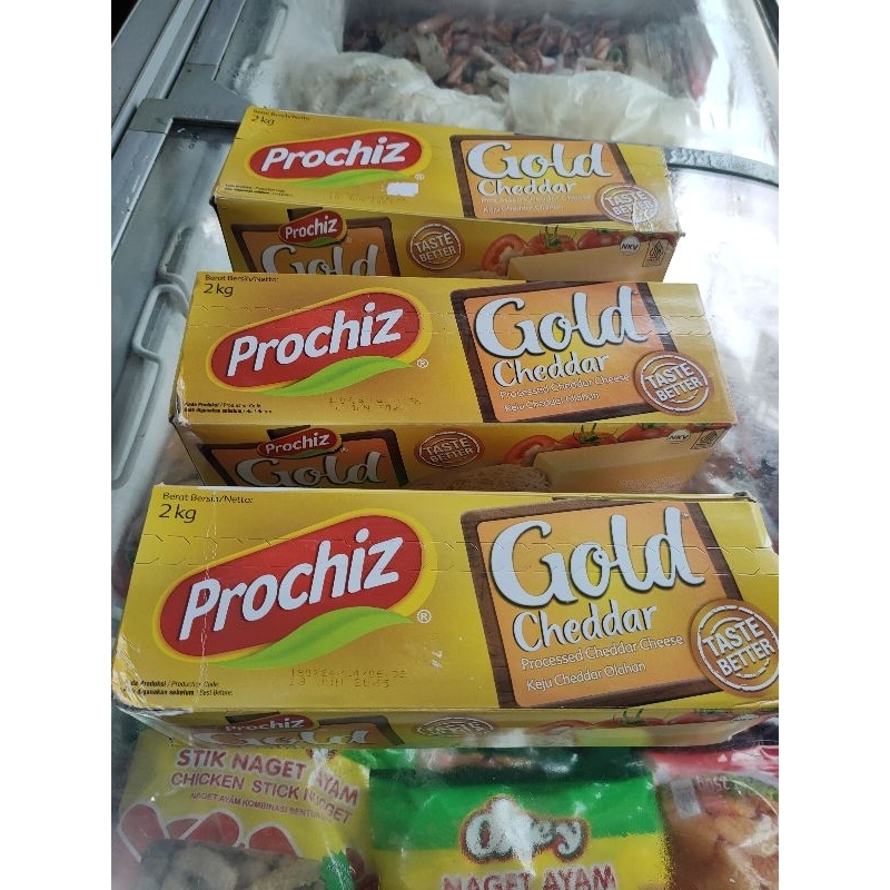 

Keju Prochiz Gold Ceddar 2 kg