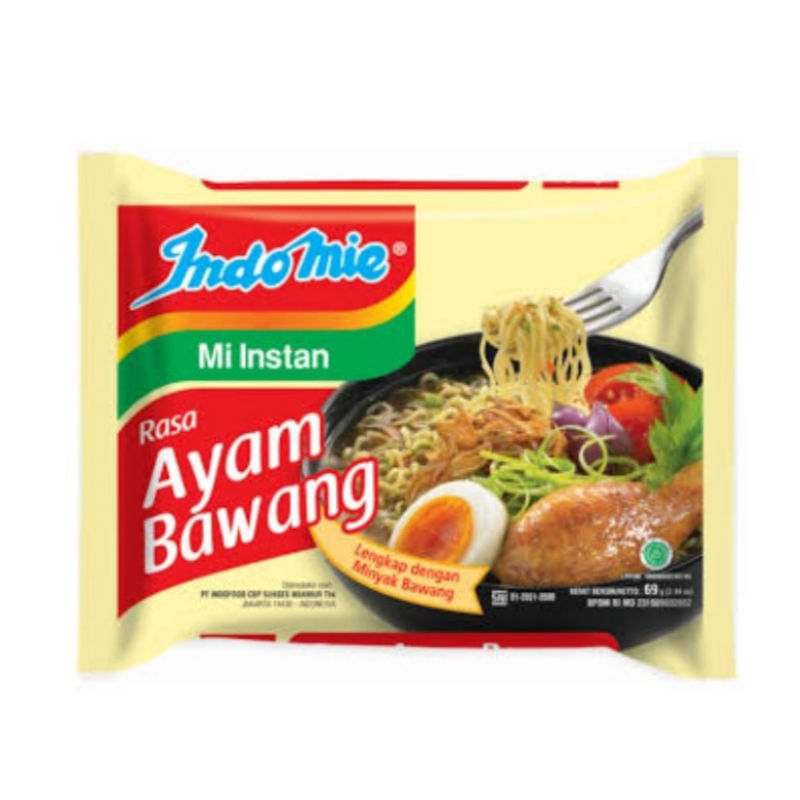 

Indomie Rasa Ayam Bawang Mi Instan