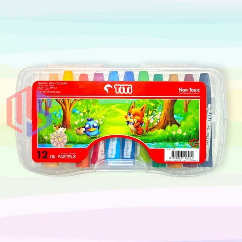 

Crayon Titi Oil Pastel-12S 12 Warna