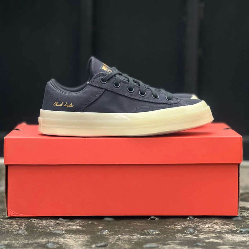 Converse Chuck 70 Ox Marquis Nightfall Grey Gold Original Resmi