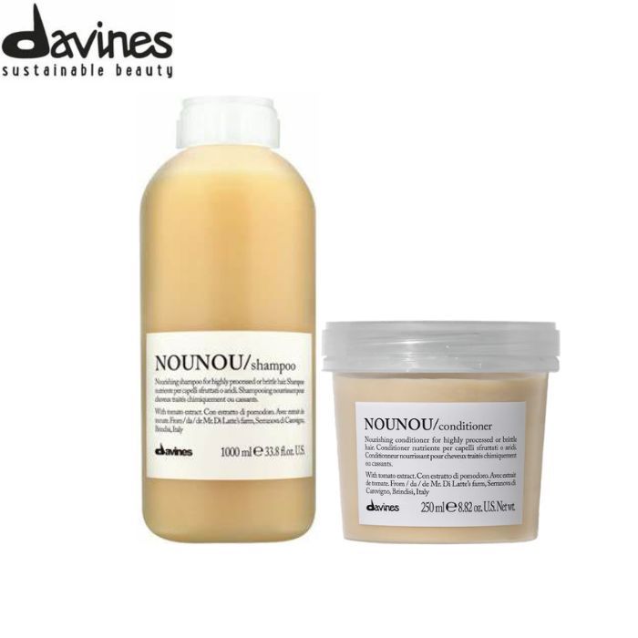 Davines Nounou Shampoo 1000ml + Davines Nounou Conditioner 250ml