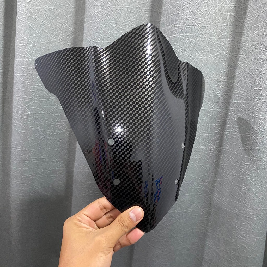 VISOR WINDHSIELD CB150R VISOR MOTOR CB150 R MODEL KIP CARBON VISOR MOTOR CB150 R