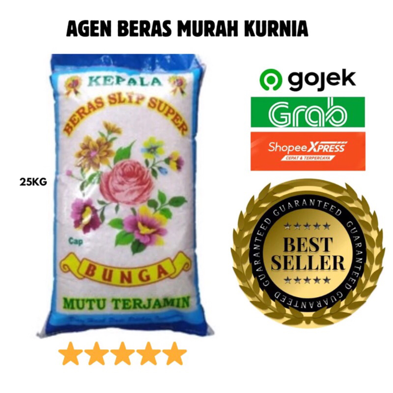 

Beras BUNGA 25kg