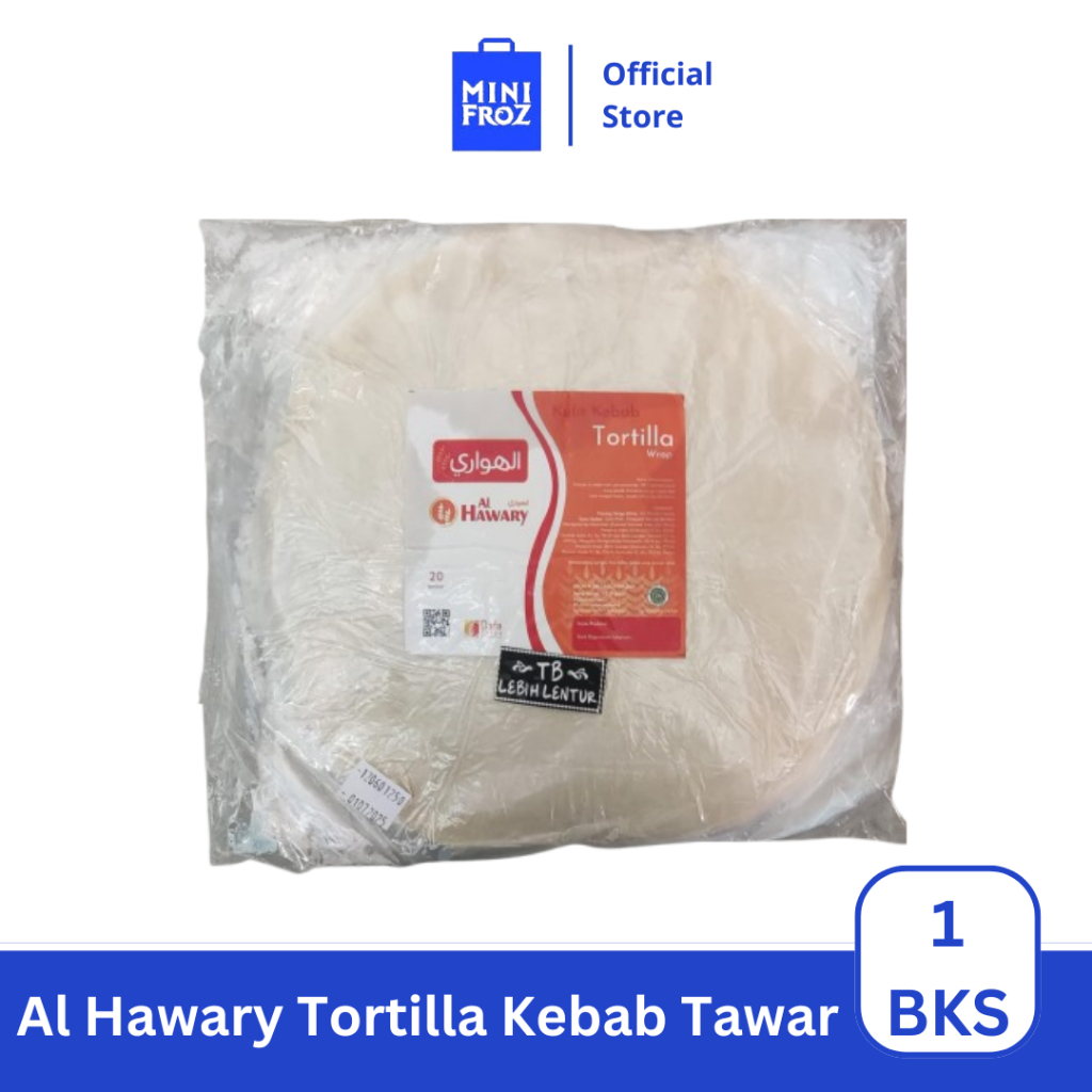 

Al Hawary Tortilla Kebab - Kulit Kebab Tawar