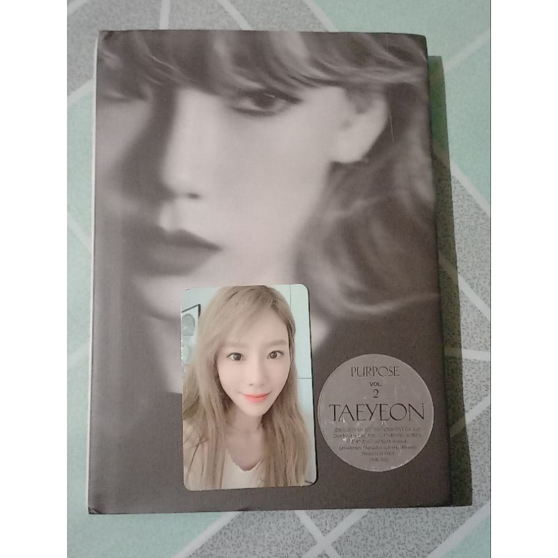 ALBUM TAEYEON PURPOSE FULLSET