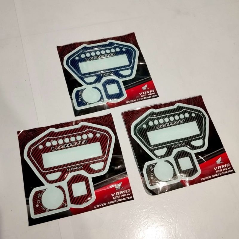 EMBLEM STIKER MOTOR TIMBUL  | COVER SPEEDOMETER | VARIO 125 NEW