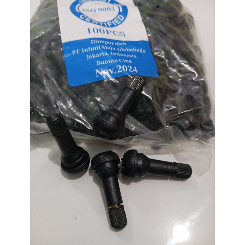 Pentil tubeless karet / pentil karat / pentil ban tubeless