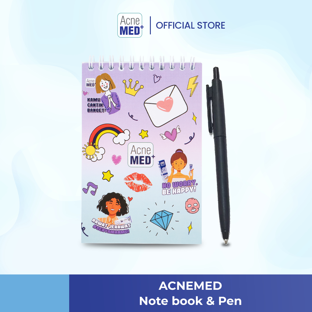 

ACNEMED SPECIAL GIFT - NOTES n PEN (Not for Sale)