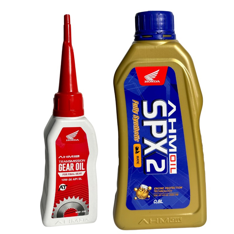 Oli Ahm Spx2 Spx 2 Set Oli Gardan Gear Ahm Oli Spx2 800 Ml Set Oli Gardan Ahm