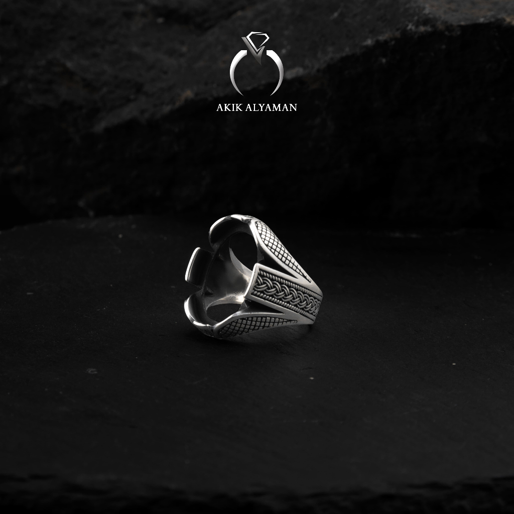Cincin Pria Perak 925 Murni Original dijamin 100%