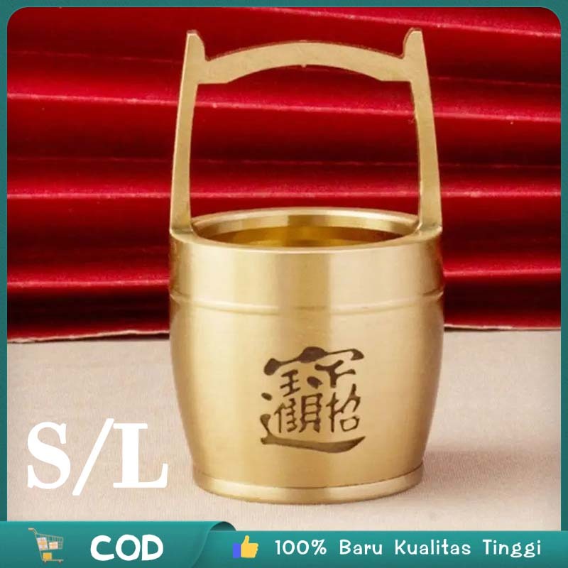 Fengshui Center Mangkok Harta Karun Ornamen Ember Tembaga Feng Shui Feng Shui Untuk Kekayaan