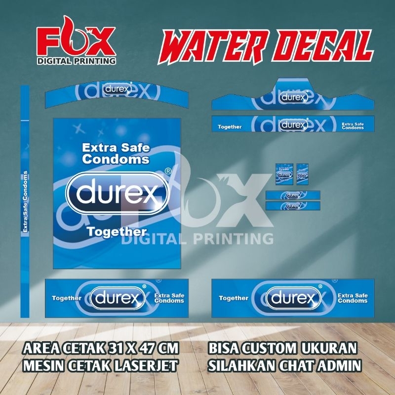 WATER DECAL SANGKAR REPLIKA/MURAI/KOSAN/KIPAS