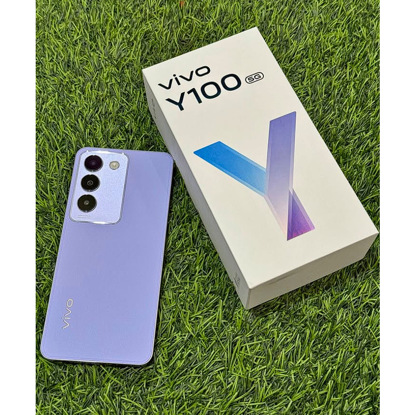 VIVO Y100 4G & 5G 8/256GB SECOND LENGKAP MULUS NOMINUS RESMI INDONESIA
