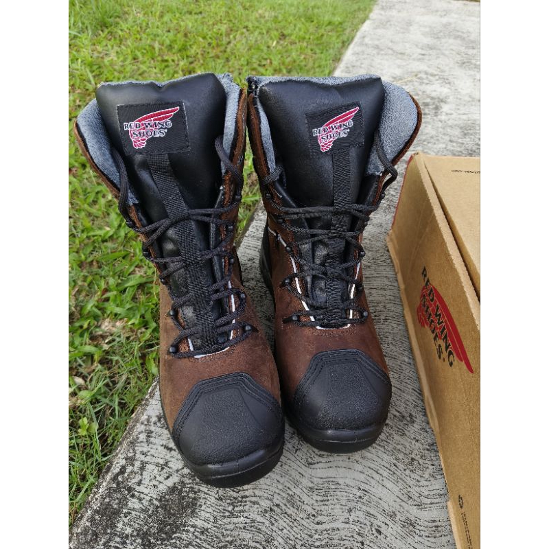 Red Wing Safety Shoes "3229" Size 42 (Baru, Lengkap Kotak) Bonus Oil