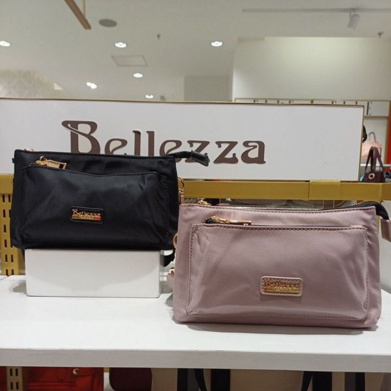 Terbaru BELLEZZA CZ208 Produk Original Depstore Tas Sling Bag Mini Wanita Selempang Parasut Ringan