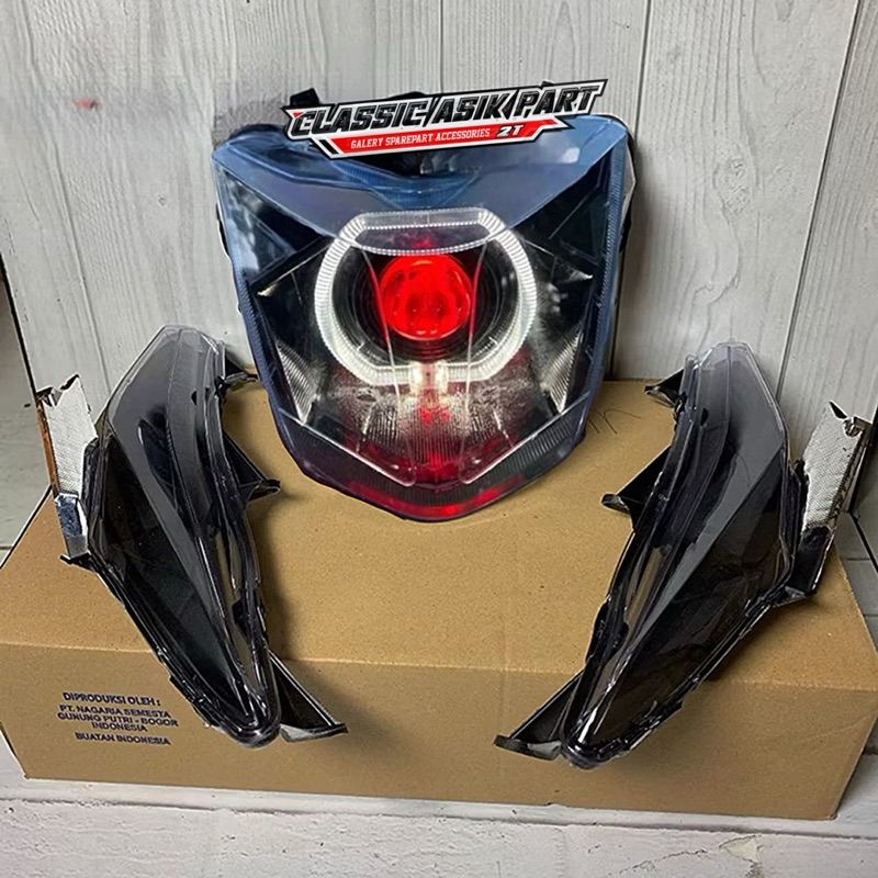 Lampu depan beat esp street custom biled ala ala beat esp