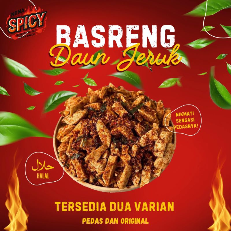 

Nona Spicy Basreng Daun Jeruk - Spicy Snack dan Original