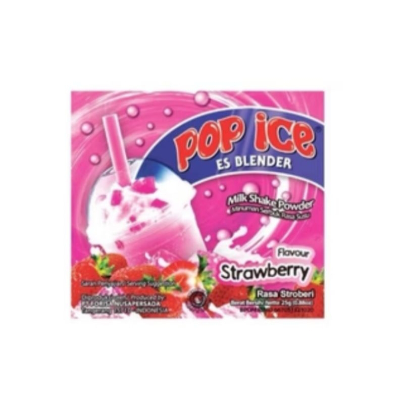 

POP ICE STRAWBERRY 25 GR(10 PCS)