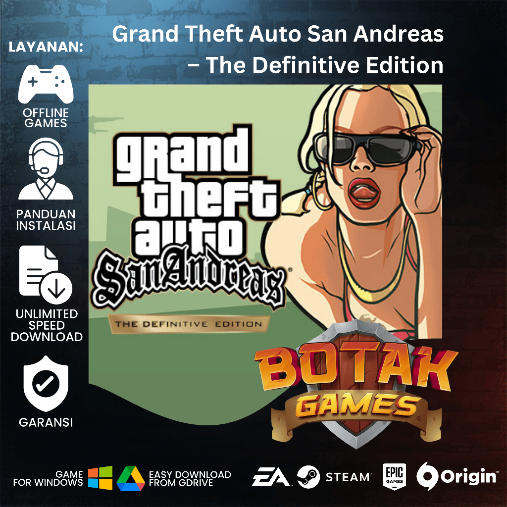 Buy 3 Free 2 - GTA San Andreas - The Definitive Edition - PC - Google Drive - Offline