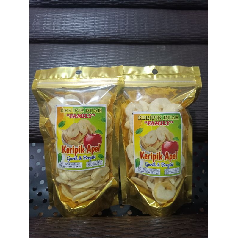 

Keripik Buah Family (Apel)