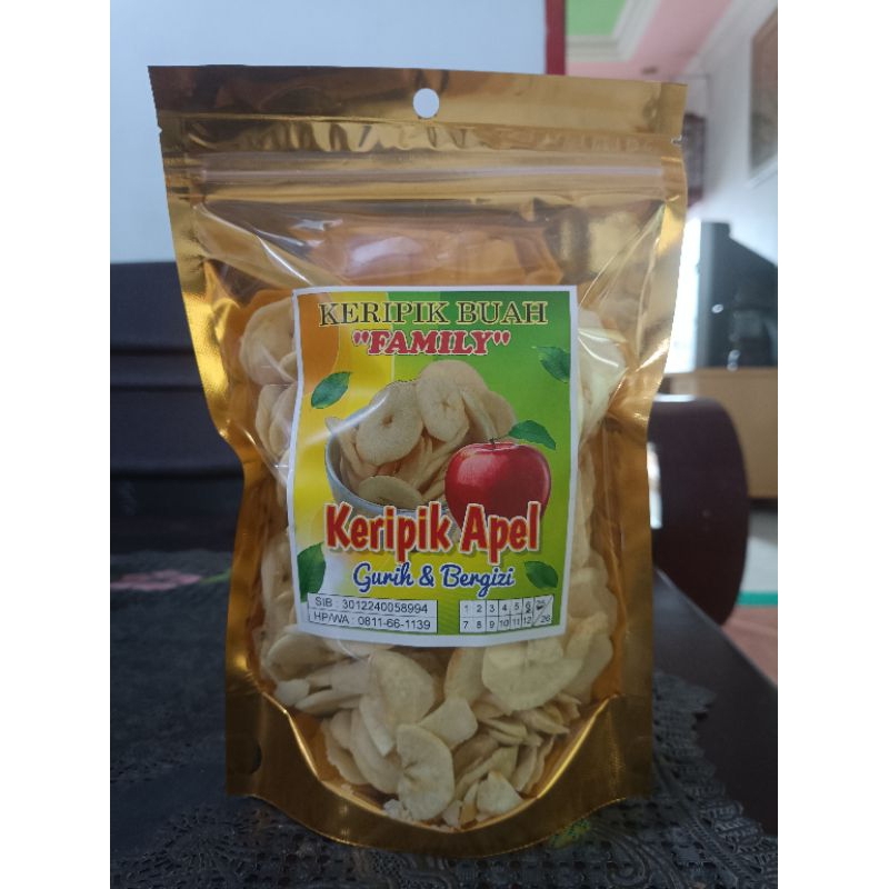 

Keripik Buah Family (Apel Large)