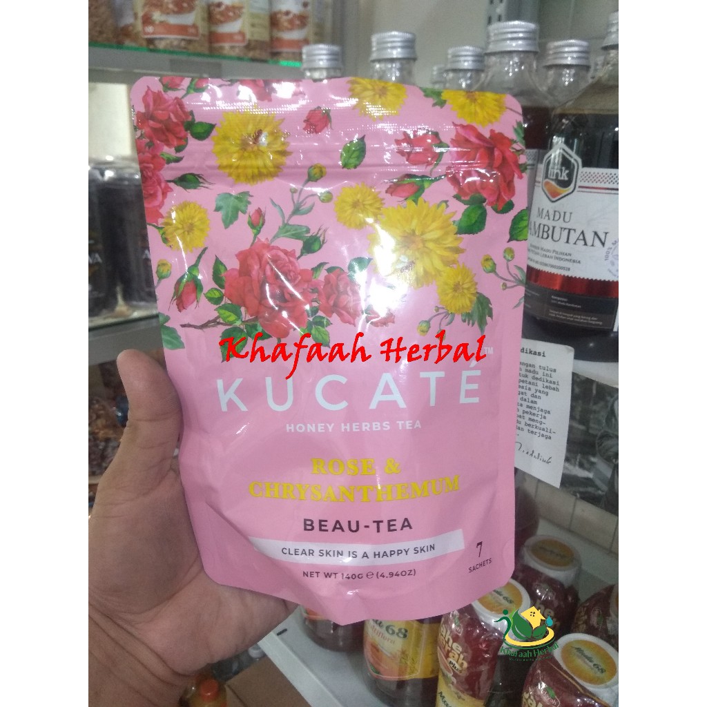 

Kucate Beau Tea - Tea Kesehatan Dengan ekstak bunga chrysanthemum 7 sachet