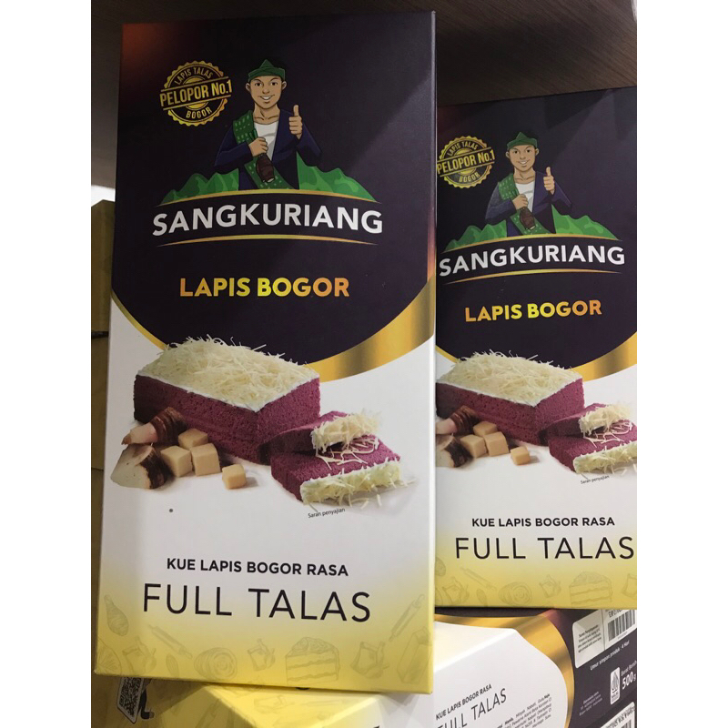 

Sangkuriang Kue Lapis Bogor Rasa Full Talas