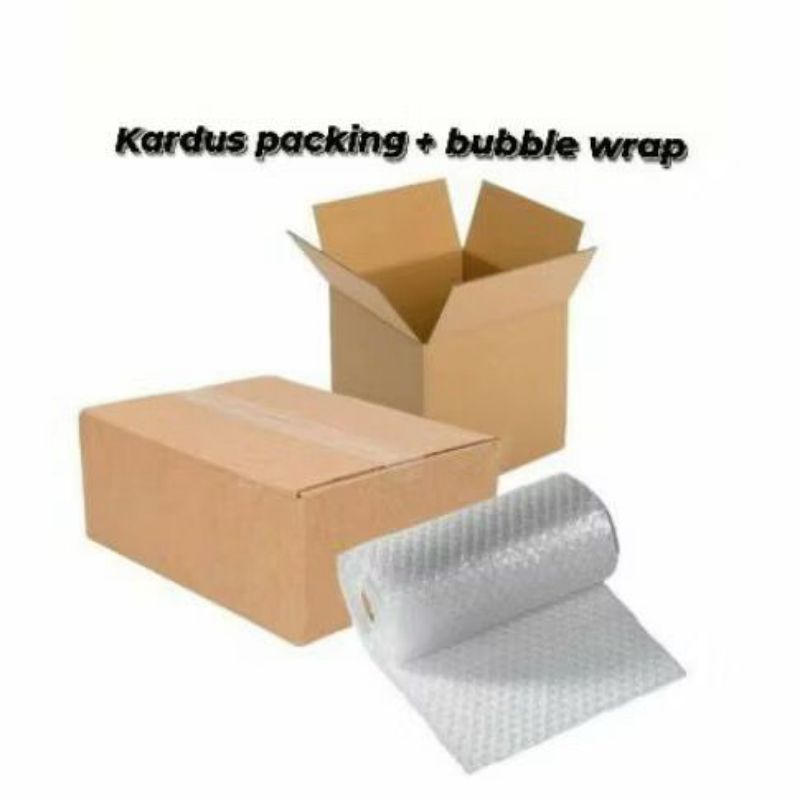 

PECKING KARDUS + BUBBLE WRAP