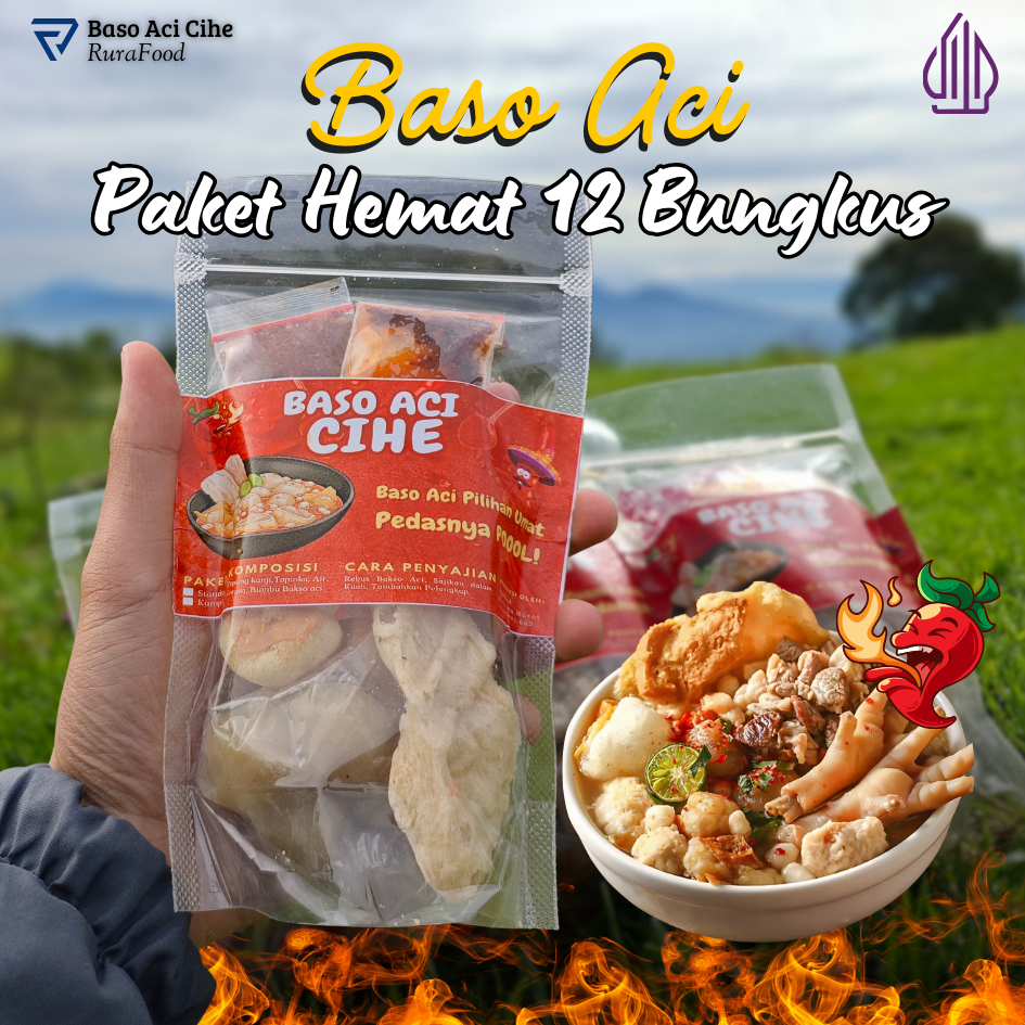 

Baso Aci Ayam Suwir | Paket Hemat 12 Bungkus | Harga murah tapi rasa gak murahan