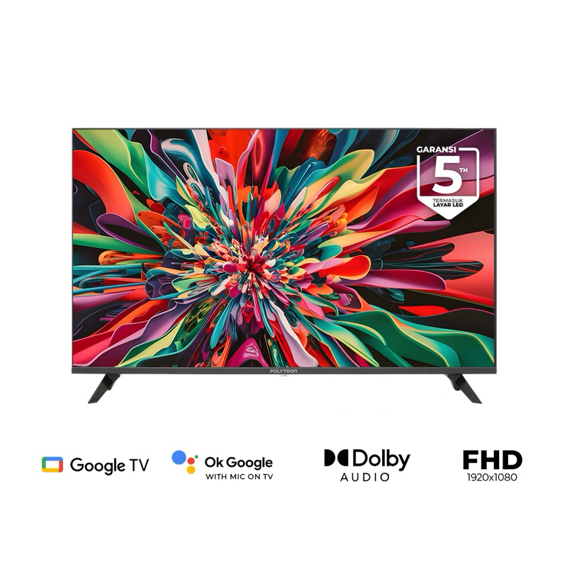 POLYTRON Smart Cinemax Android Led TV 40RG / 40 Inch – PLD 40RG9059