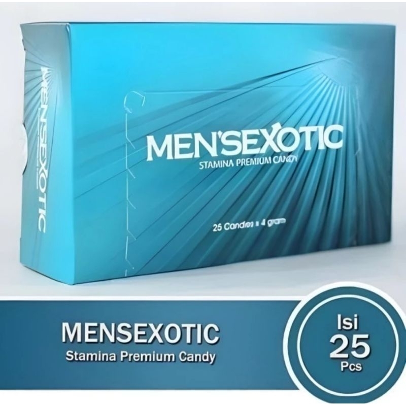 MENSEXOTIC STAMINA PREMIUM CANDY ISI 25 PCS
