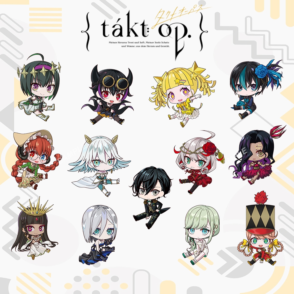 Gantungan Kunci Game Takt Op Destiny - Keychain Anime Takt Op Destiny Akrilik - Ganci Takt Op Destin