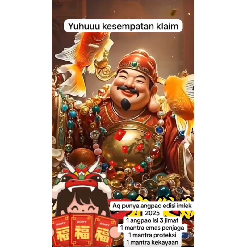 

Angpao imlek spesial 2025