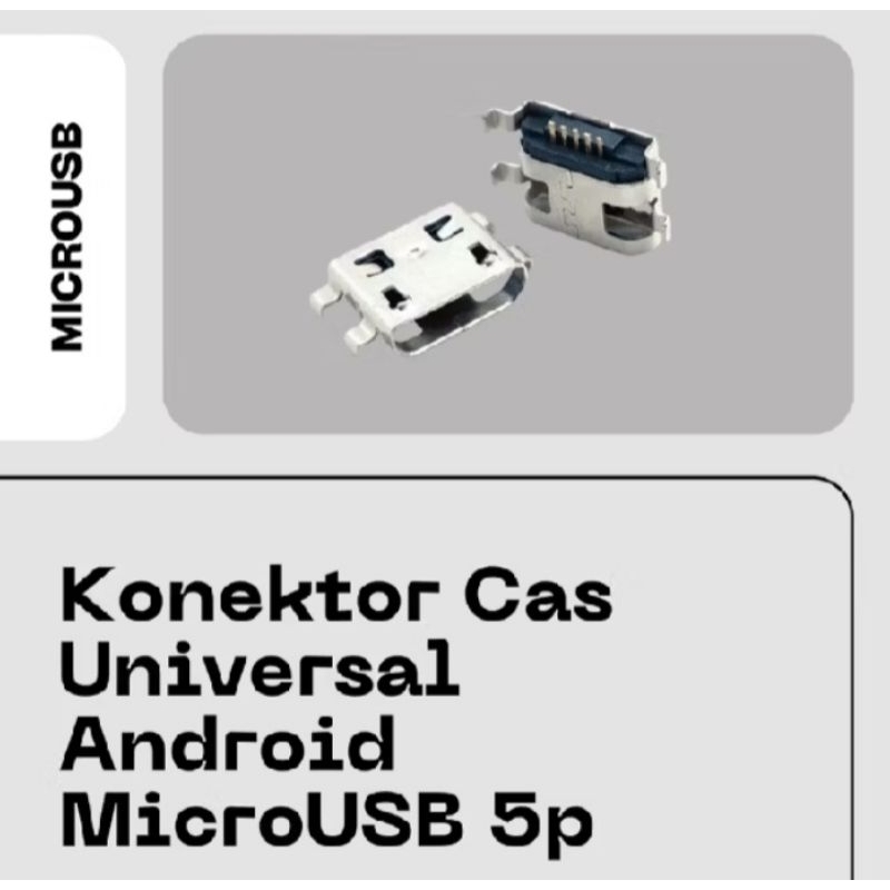Konektor Cas Universal Android MicroUSB