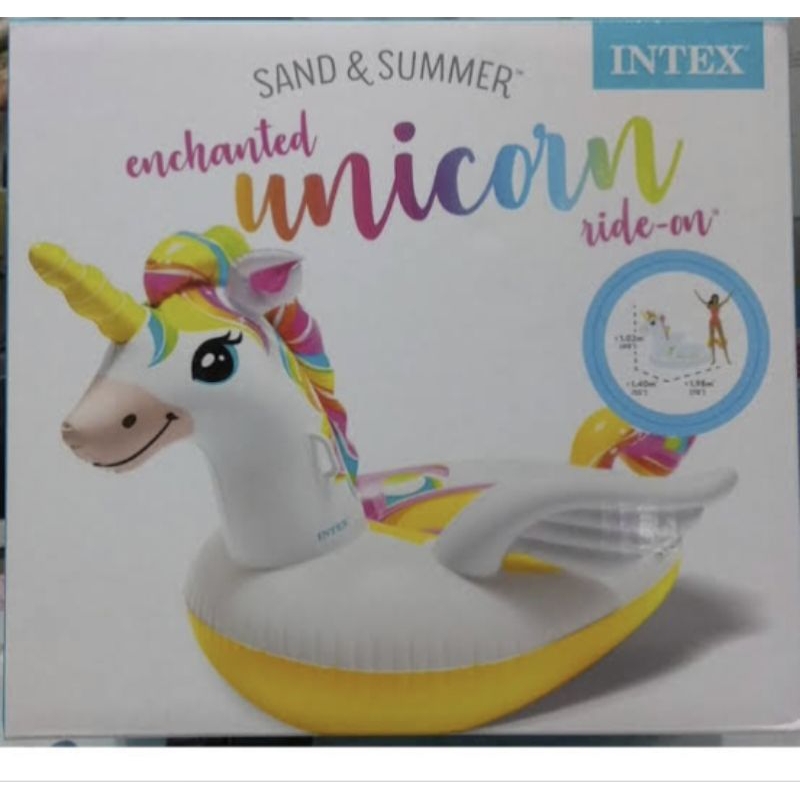 Intex 57561 - pelampung Intex - pelampung Unicorn - Pelampung Unicorn