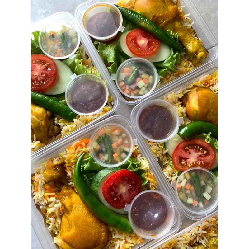 

(Ready Balikpapan) Nasi Mandhi Lauk Ayam Porsi Jumbo Freshly Made Baru Dibuat