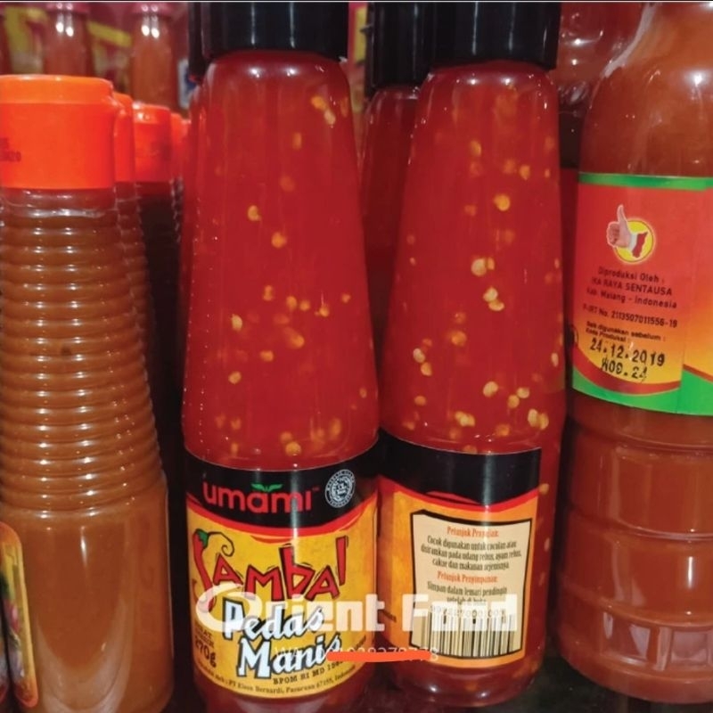 

Umiami Sambal Pedas Manis 270gr